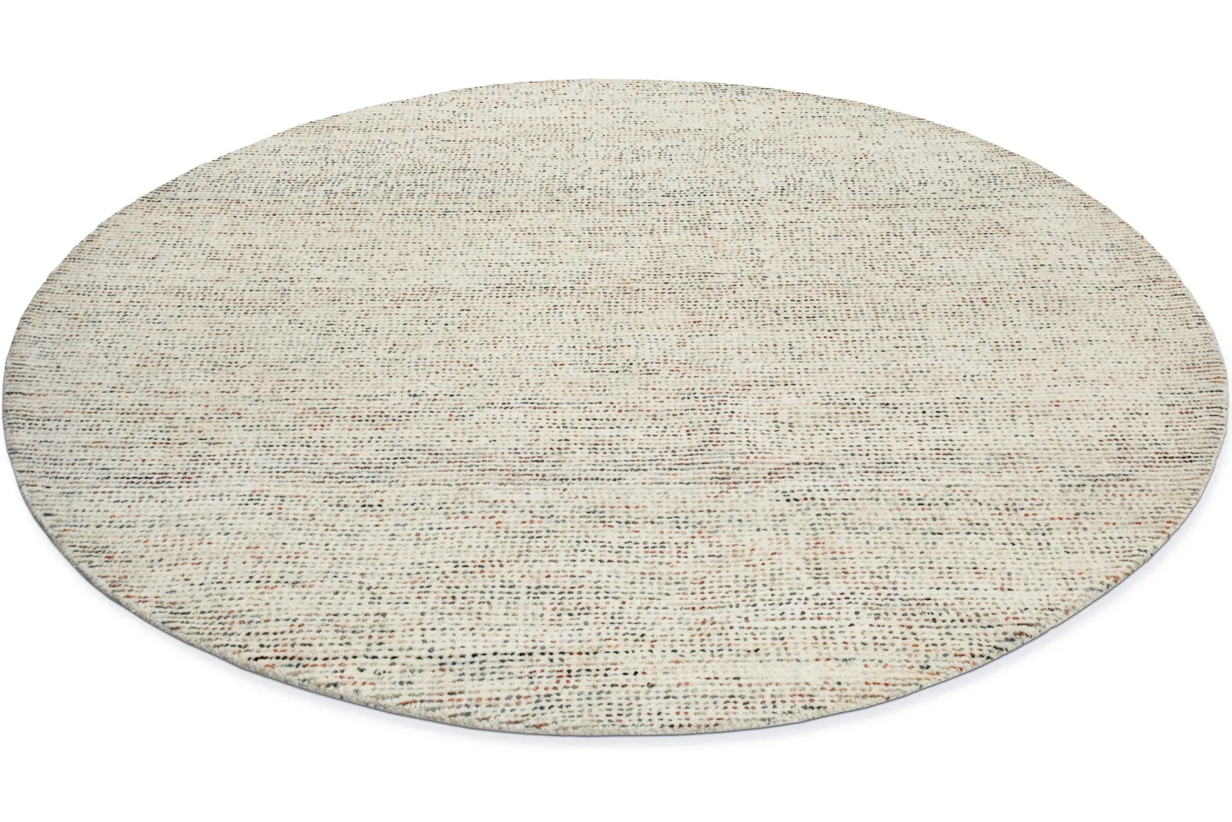 Kurzflor Teppich Rund Multi Pastell "Hamptons THIRTYTWO" WECONhome