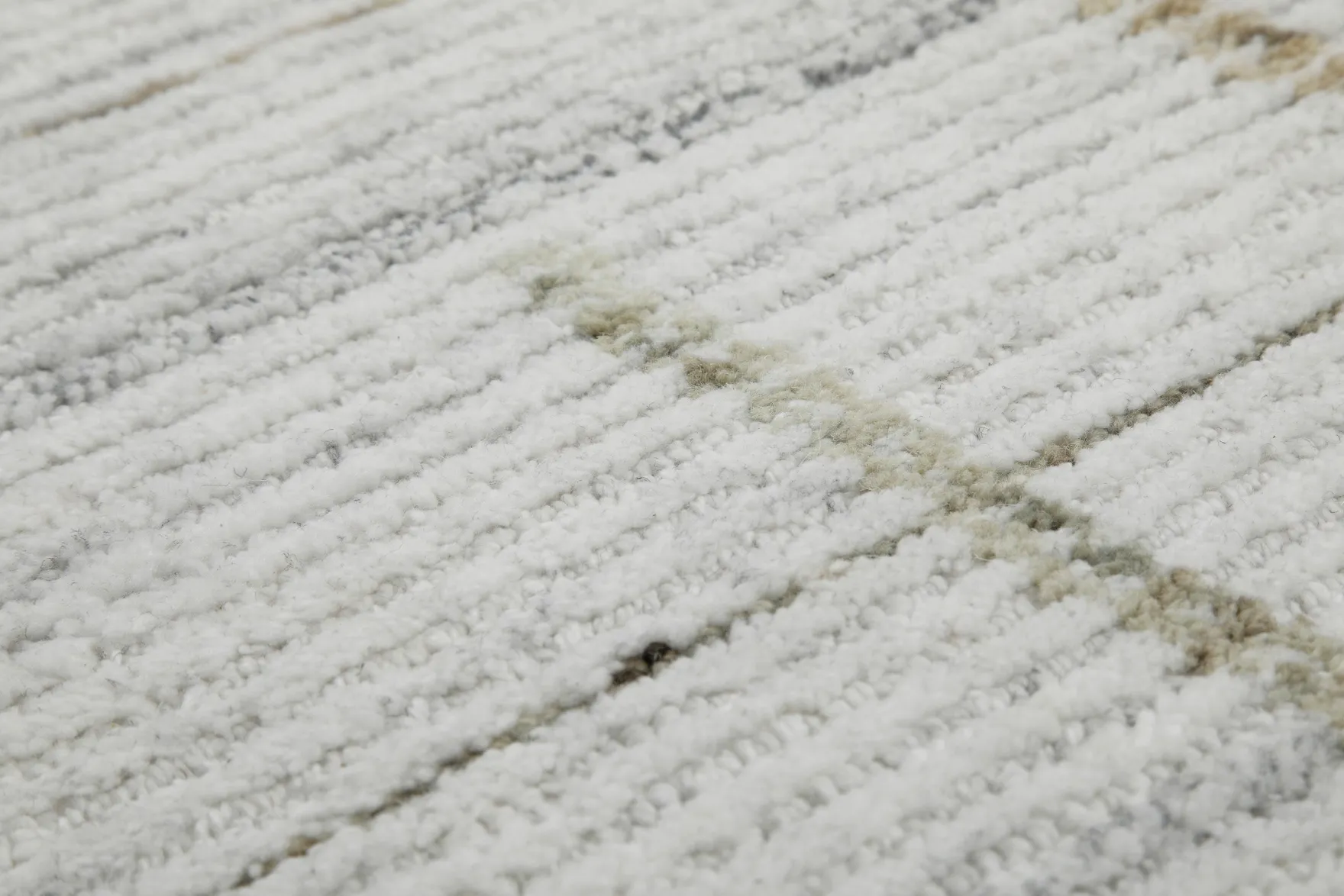 Kurzflor Teppich Rund Perl Weiß "Hamptons TWENTYTWO" WECONhome