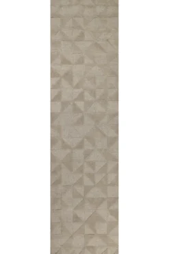 Kurzflor Teppich Sand Beige aus Schurwolle "Hamptons THIRTYSEVEN" WECONhome