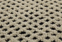 Kurzflor Teppich Sand Beige 
