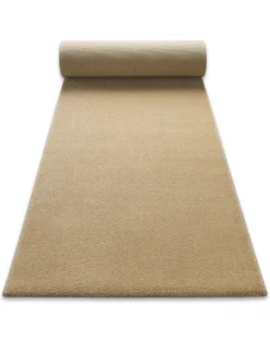 Kurzflorteppich Sand Beige 