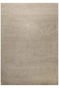 Kurzflorteppich Sand Beige 