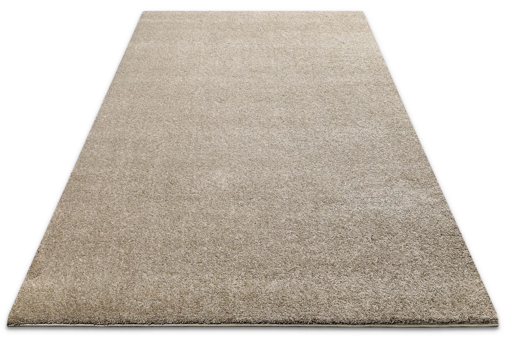 Kurzflorteppich Sand Beige "Nova" WECONhome Basics