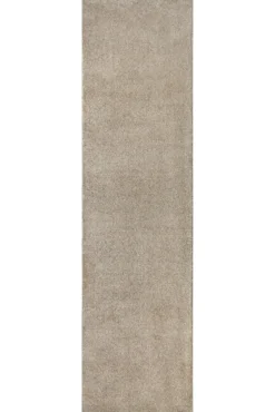 Kurzflorteppich Sand Beige 