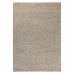 Kurzflorteppich Sand Beige 