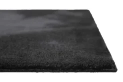 Kurzflor-Teppich Schwarz soft & weich