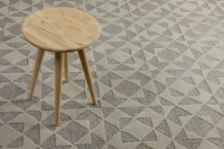 Kurzflorteppich Taupe
