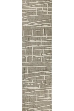 Kurzflor Teppich Taupe meliert 
