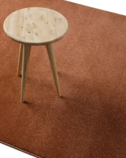 Kurzflorteppich Ziegel Rot "Freja" WECONhome Basics