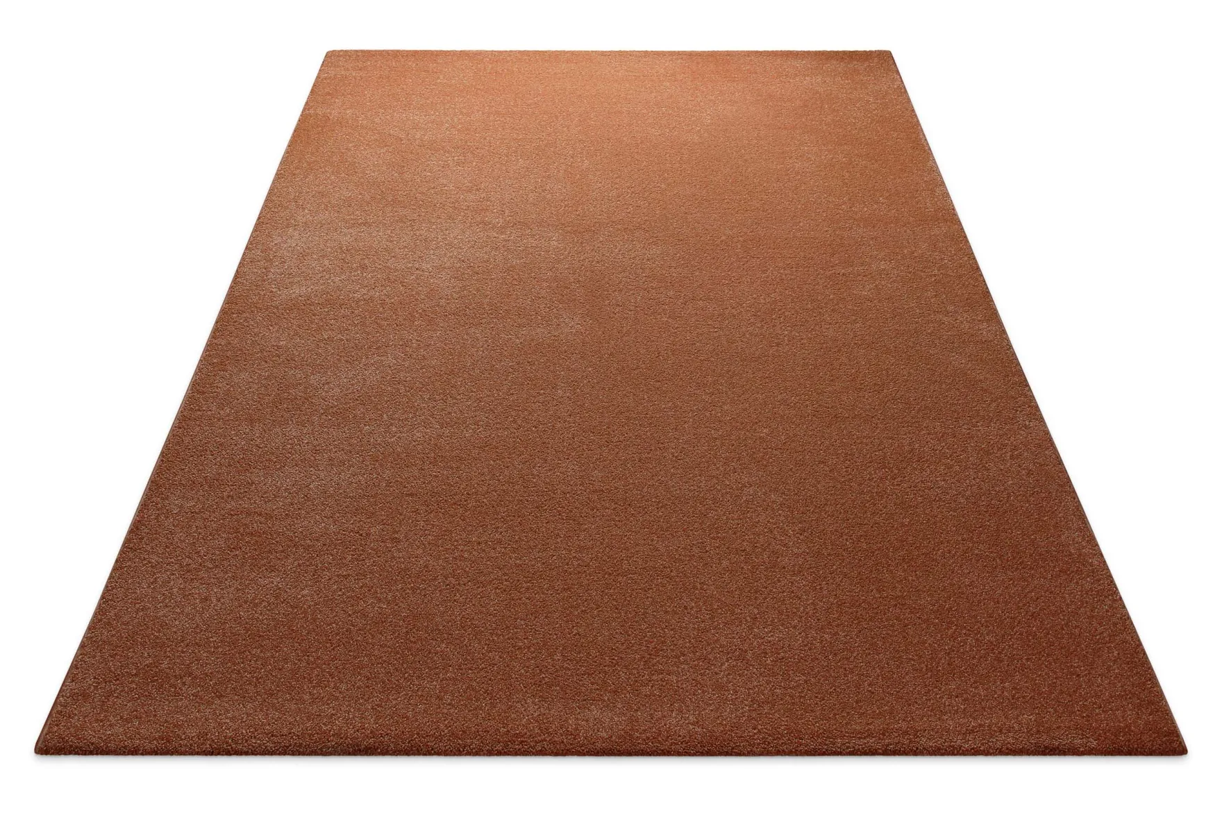 Kurzflorteppich Ziegel Rot "Freja" WECONhome Basics
