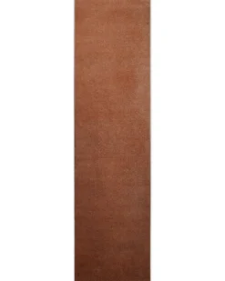 Kurzflorteppich Ziegel Rot "Montepulciano" Homie Living