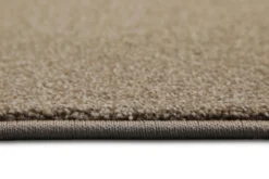 Kurzfor Teppich Braun Beige meliert