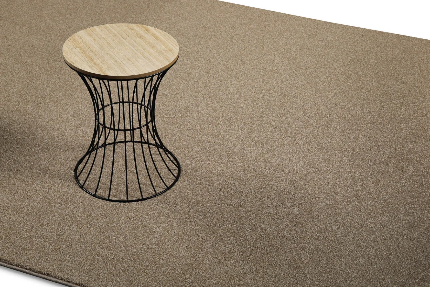Kurzfor Teppich Braun Beige meliert "Tim" WECONhome
