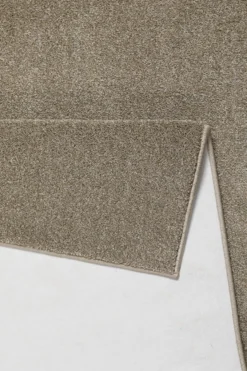 Kurzfor Teppich Dunkelbeige meliert "Tim" WECONhome