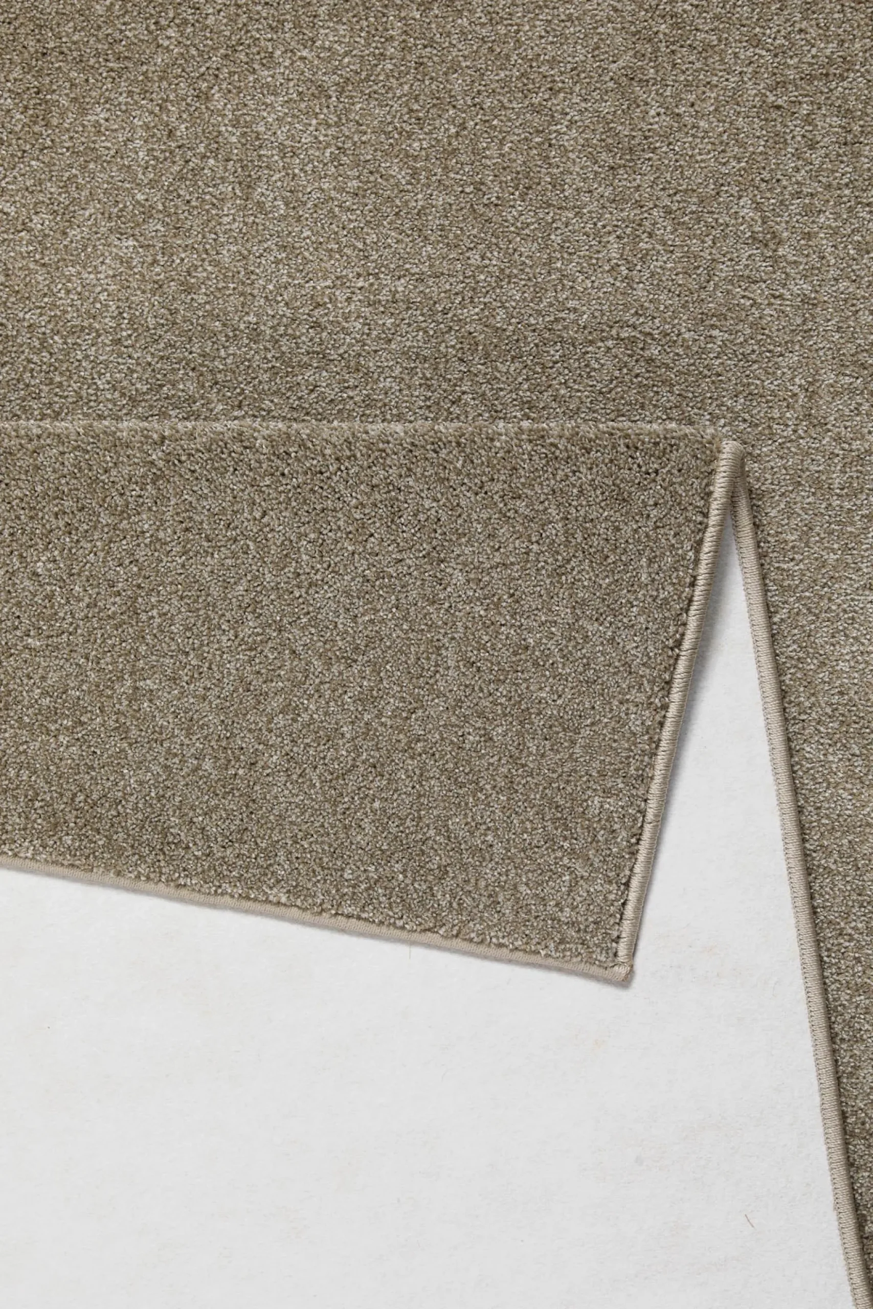 Kurzfor Teppich Dunkelbeige meliert "Tim" WECONhome
