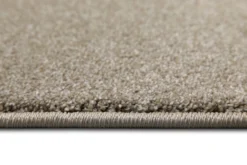 Kurzfor Teppich Dunkelbeige meliert