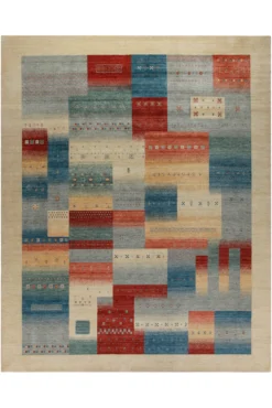 Loribaft Teppich 100 % Schurwolle 245x305 cm