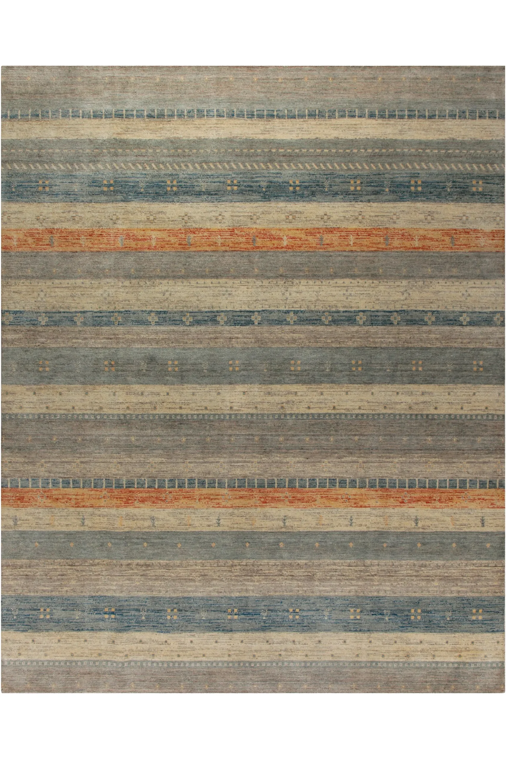 Loribaft Teppich 100 % Schurwolle 245x305 cm
