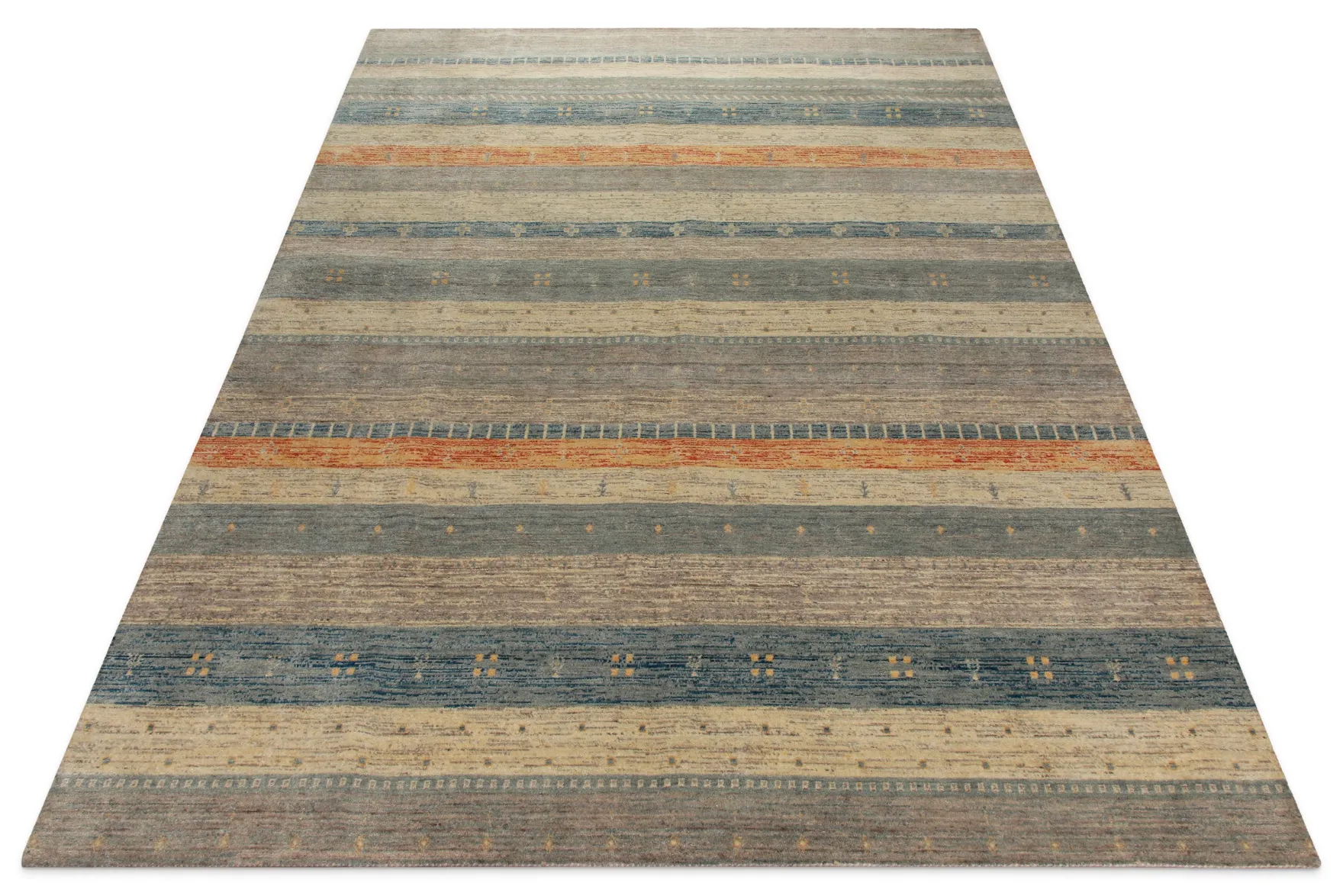 Loribaft Teppich 100 % Schurwolle 245x305 cm
