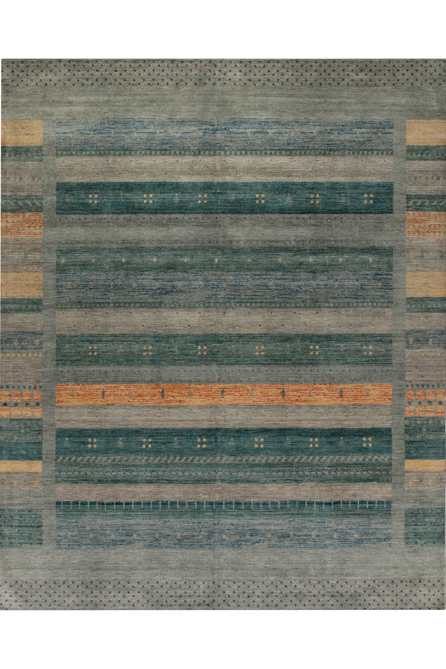Loribaft Teppich 100 % Schurwolle 245x305 cm
