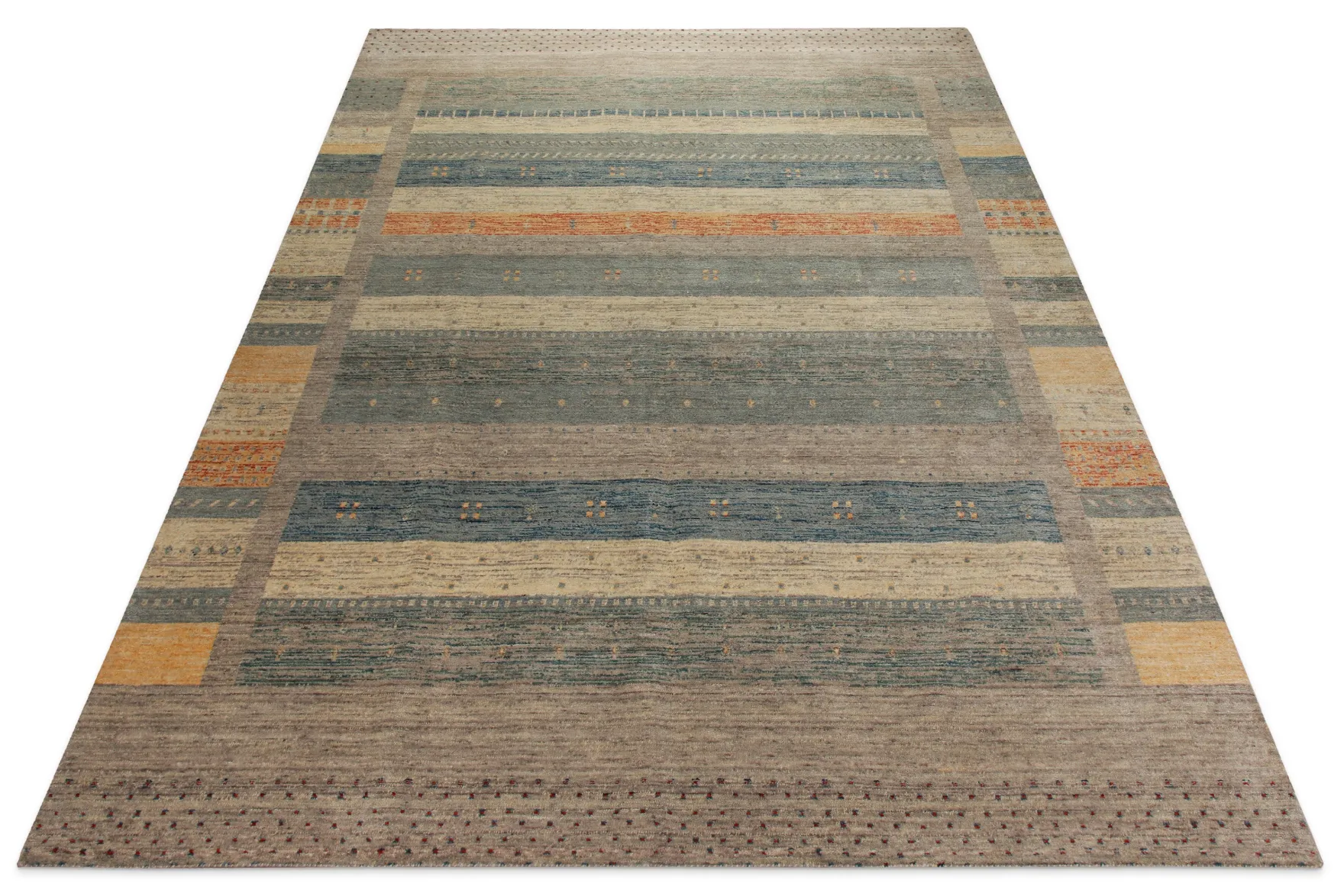 Loribaft Teppich 100 % Schurwolle 245x305 cm