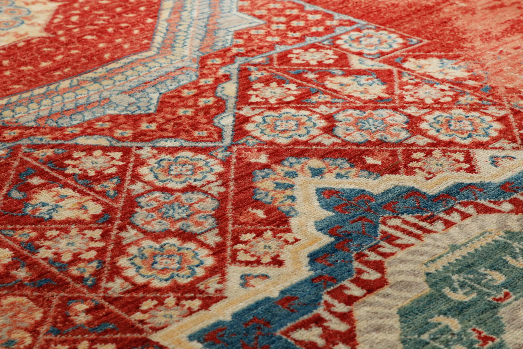 Loribaft Teppich 100 % Schurwolle 245x305 cm