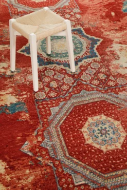 Loribaft Teppich 100 % Schurwolle 245x305 cm