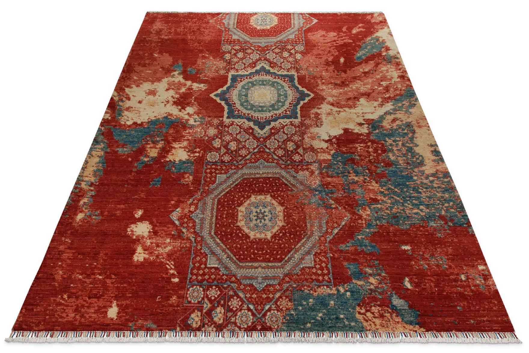 Loribaft Teppich 100 % Schurwolle 245x305 cm