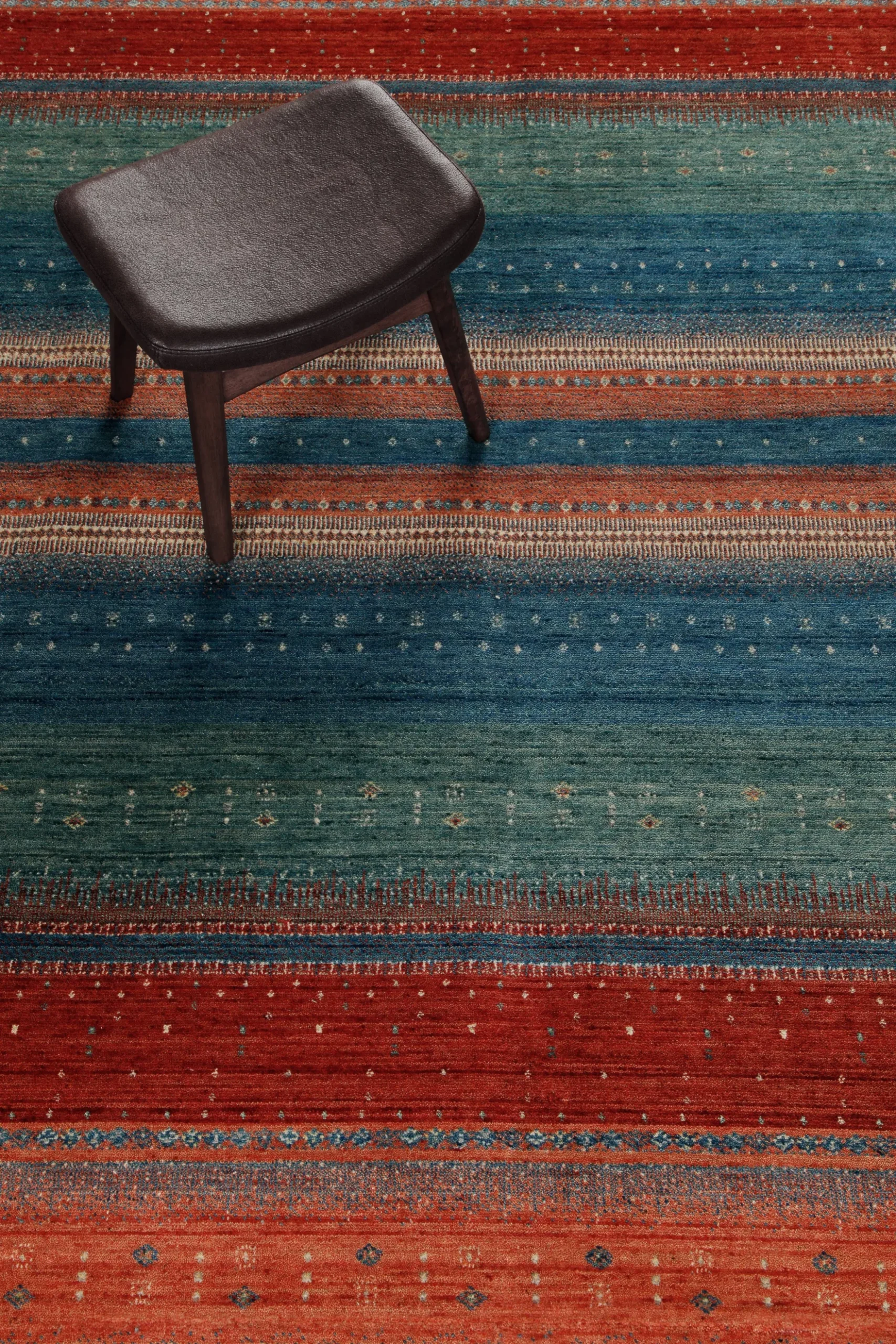 Loribaft Teppich 100 % Schurwolle 245x305 cm