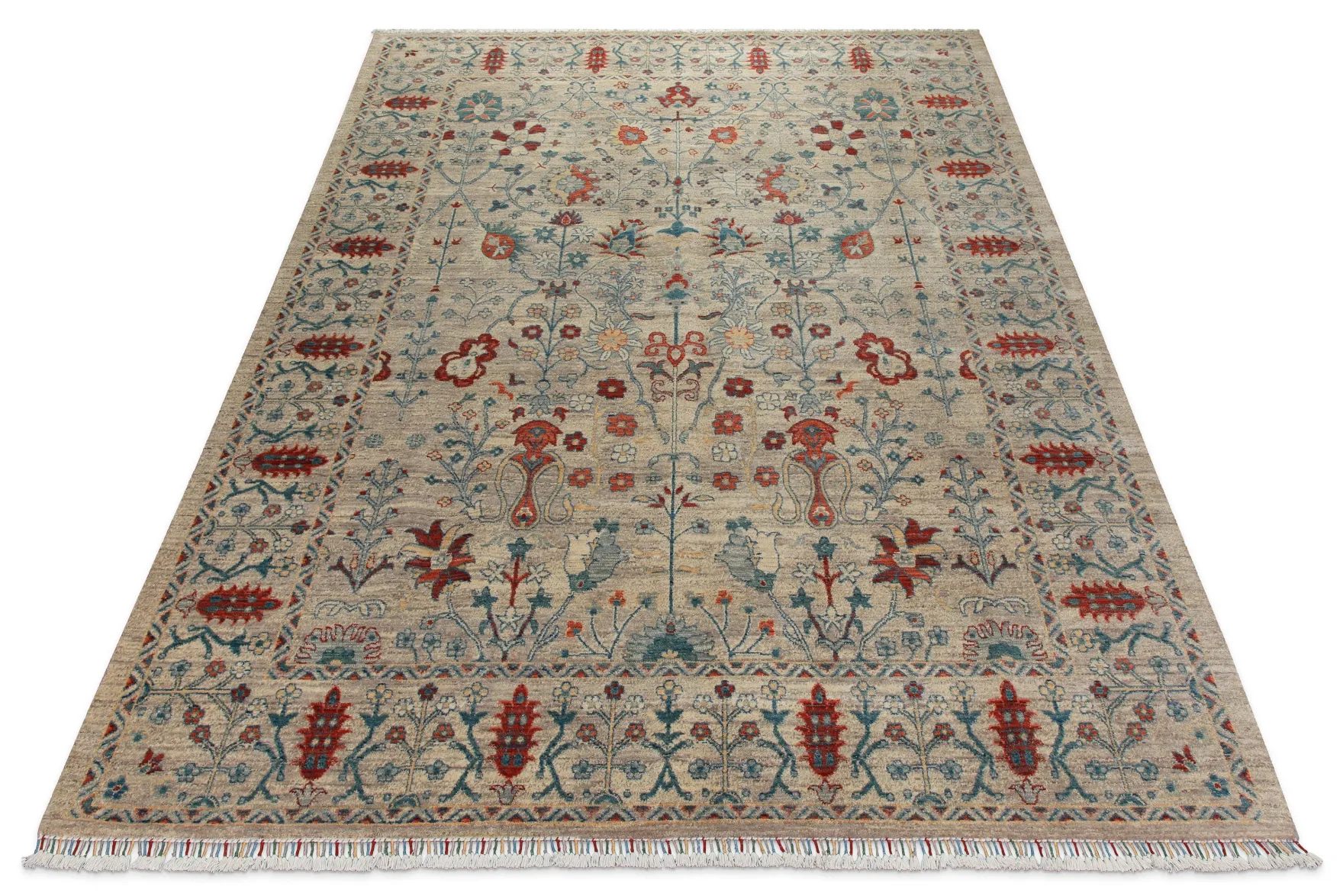 Loribaft Teppich 100 % Schurwolle 245x305 cm