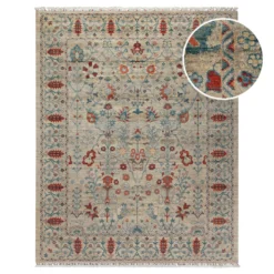 Loribaft Teppich 100 % Schurwolle 245x305 cm