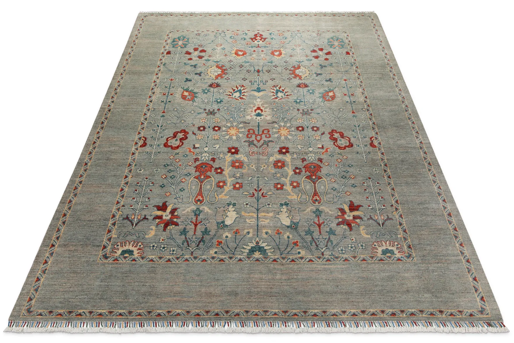 Loribaft Teppich 100 % Schurwolle 245x305 cm