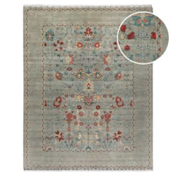 Loribaft Teppich 100 % Schurwolle 245x305 cm