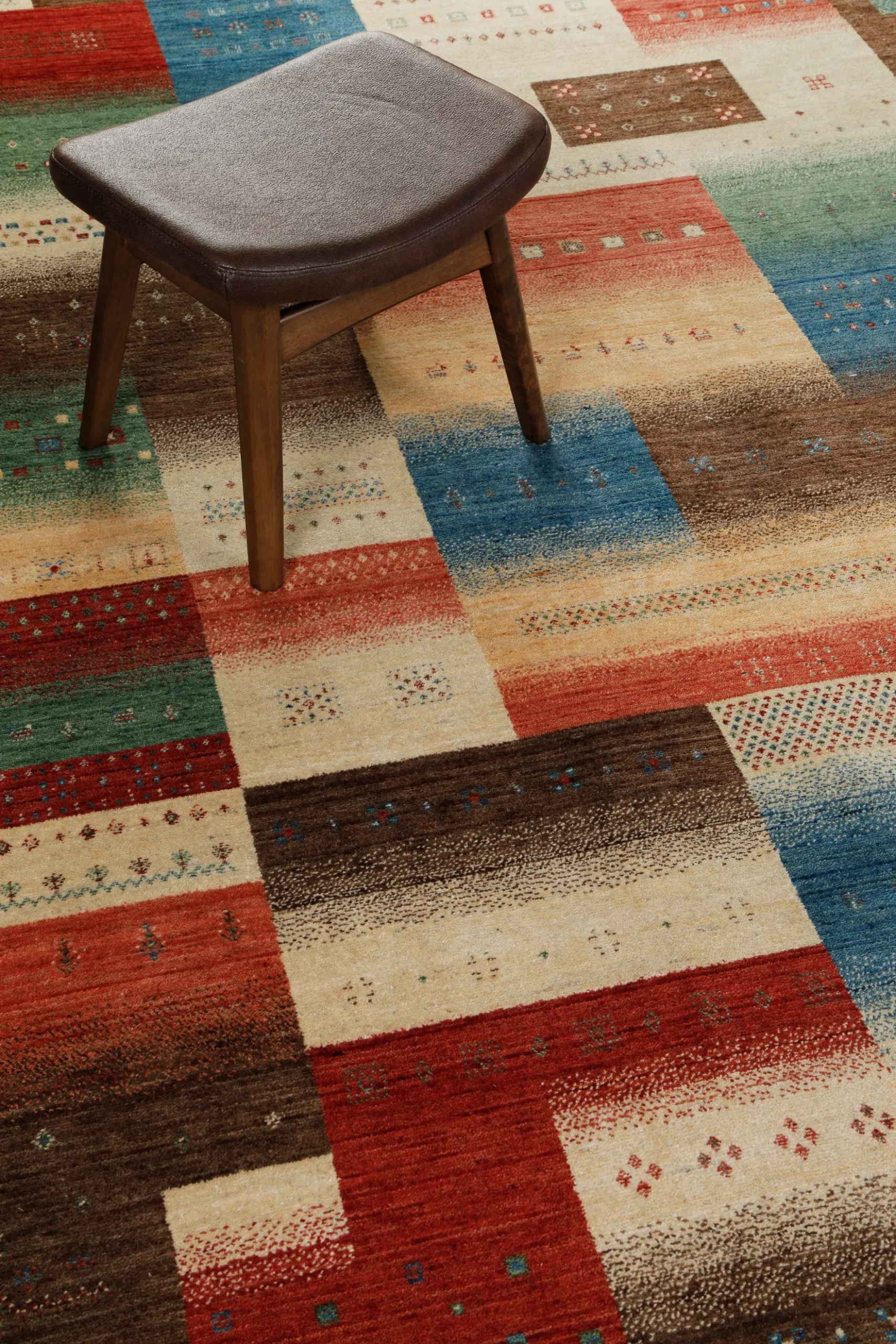 Loribaft Teppich 100 % Schurwolle 245x305 cm