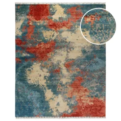 Loribaft Teppich 100 % Schurwolle 245x305 cm