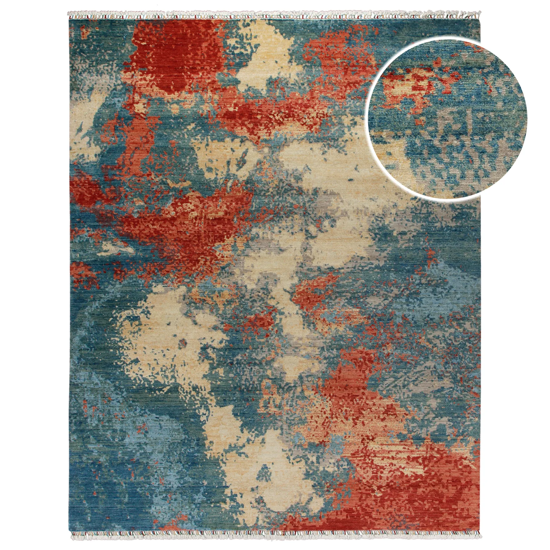 Loribaft Teppich 100 % Schurwolle 245x305 cm