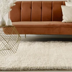 Nachhaltiger Teppich Creme Beige soft & weich