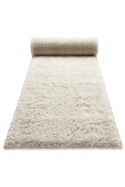 Nachhaltiger Teppich Creme Beige soft & weich