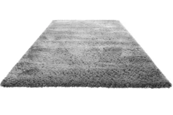 Nachhaltiger Teppich Grau Silber soft & weich 