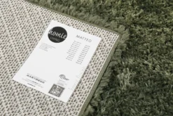 Nachhaltiger Teppich Grün soft & weich