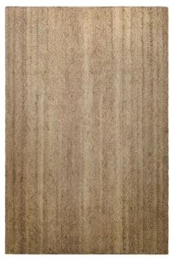 Nachhaltiger Teppich Natur Braun aus Jute 