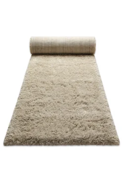 Nachhaltiger Teppich Sand Braun soft & weich
