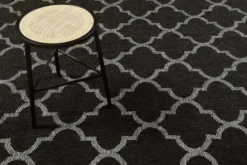 Outdoor Teppich Anthrazit Grau "Gleamy" WECONhome