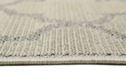 Outdoor Teppich Beige Grau "Gleamy" WECONhome