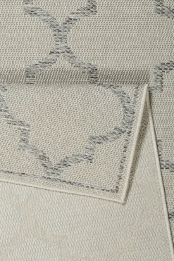 Outdoor Teppich Beige Grau 