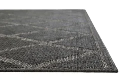 Outdoor Teppich Grau Blau 