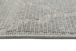 Outdoor Teppich Grau Silber "Gleamy" WECONhome