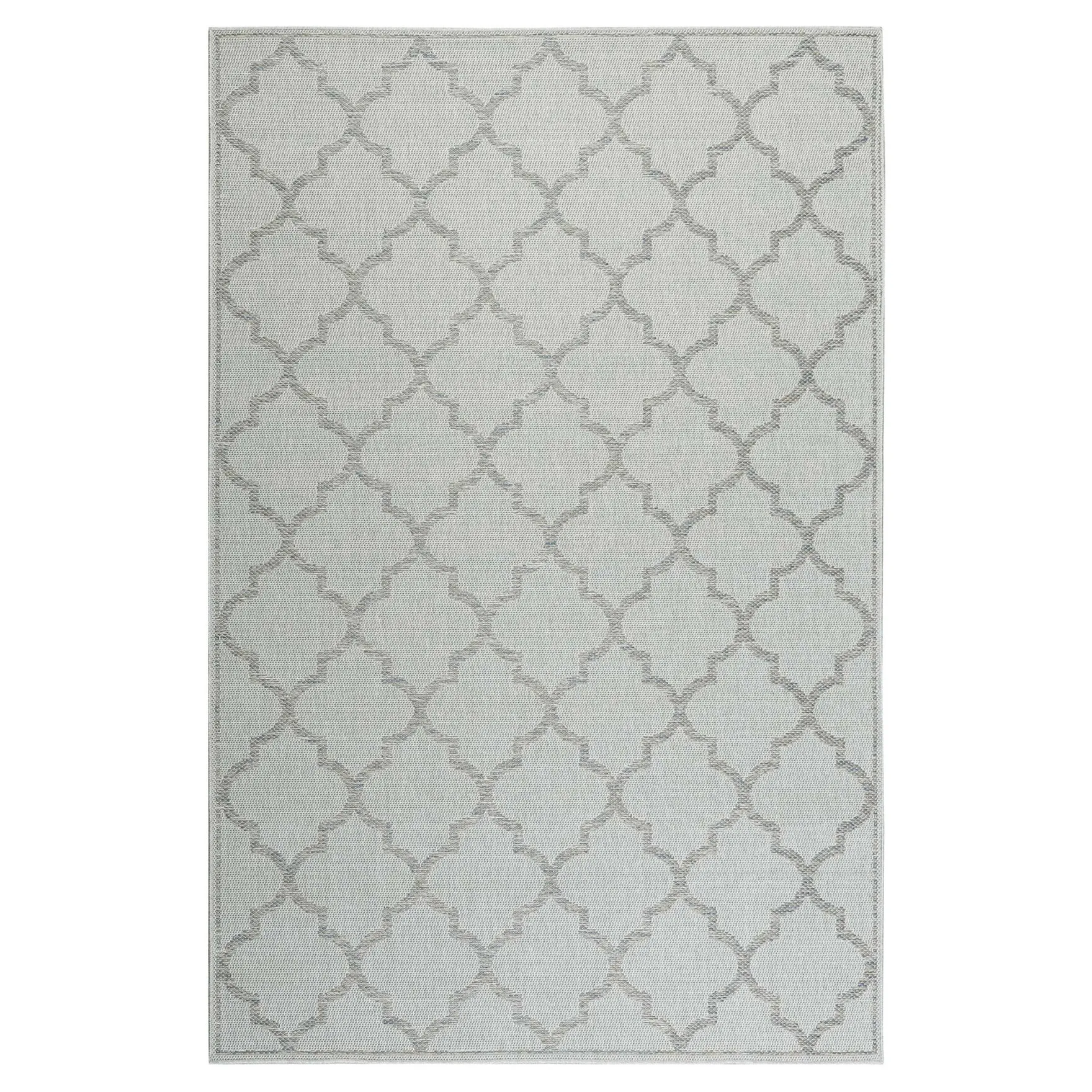 Outdoor Teppich Hellblau "Gleamy" WECONhome