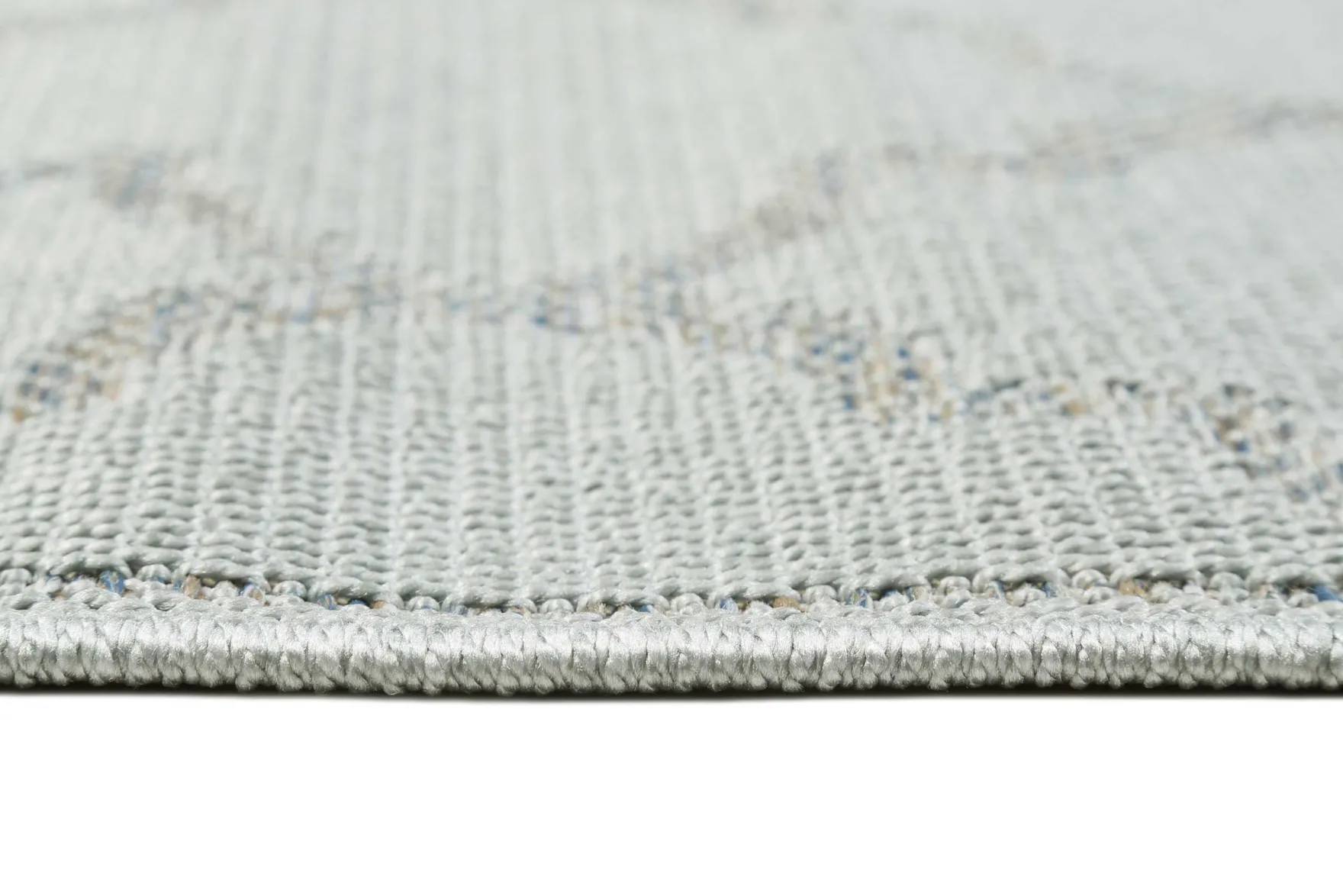 Outdoor Teppich Hellblau "Gleamy" WECONhome