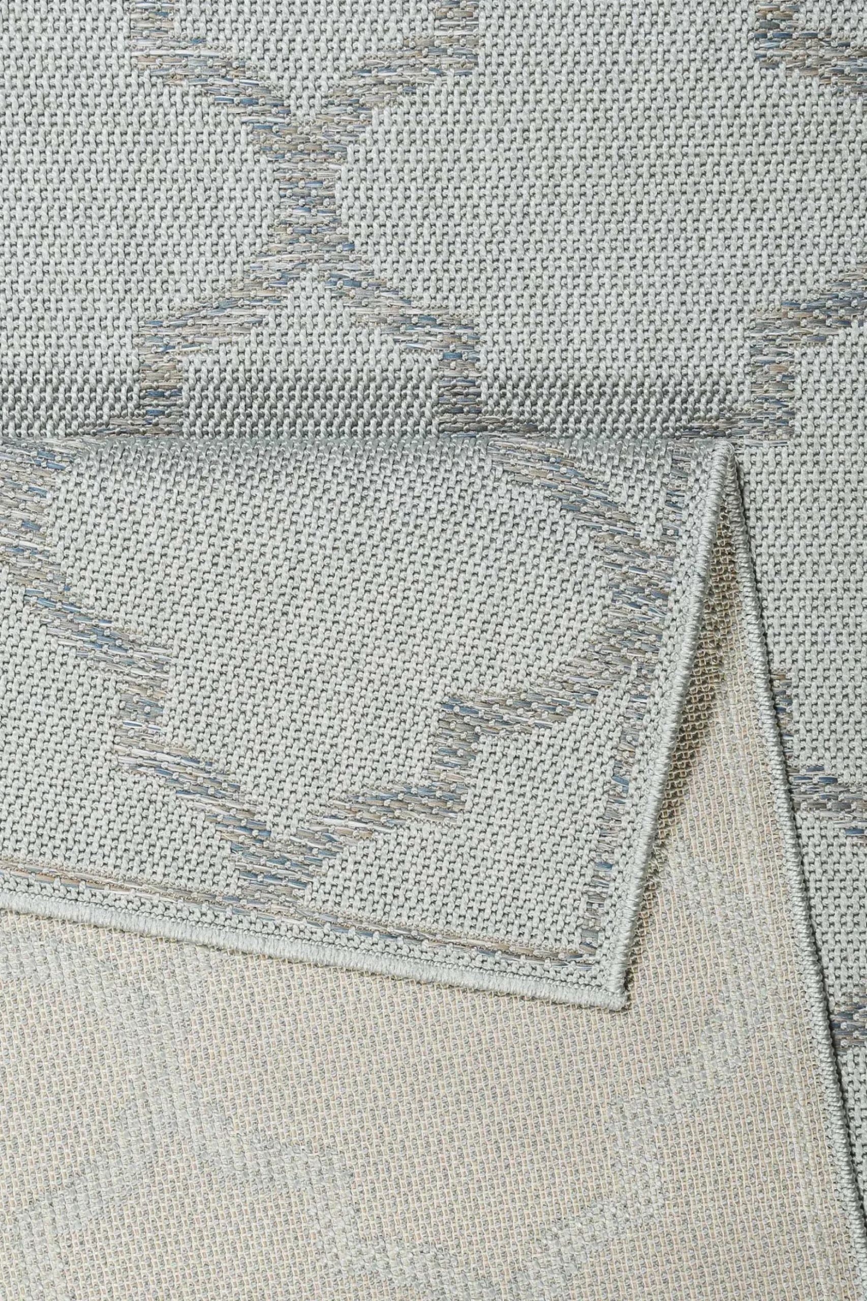 Outdoor Teppich Hellblau "Gleamy" WECONhome